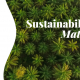 sustainability matters - plants in a field