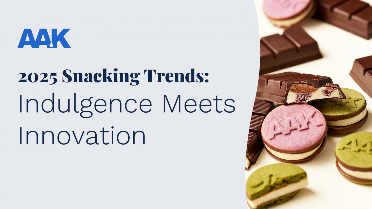 2025 snacking trends: indulgence meets innovation